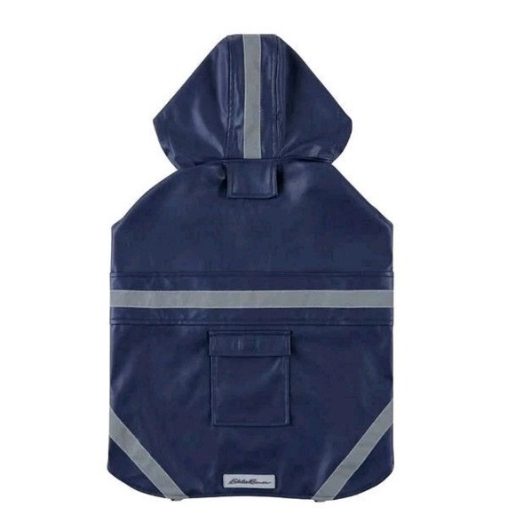 Dog Raincoat Hooded Reflective‎ Safety Outdoor Coat Pet Apparel Clothes Large - Picture 4 of 8